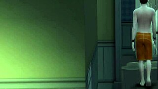 stepmom said rub my back, son but it led to 3d hentai fucking