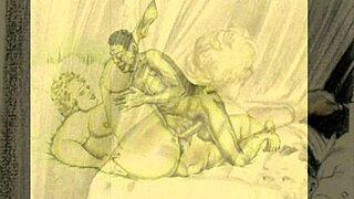 Check out these vintage erotic drawings, so cool! 😊