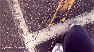 Smell my feet and pantyhose