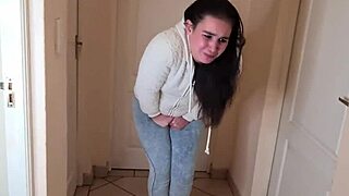 Man, I couldn’t hold it and ended up pissing in my jeans and fleece jacket today!