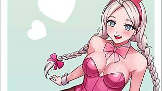 bunny hentai slideshow with cute anime characters