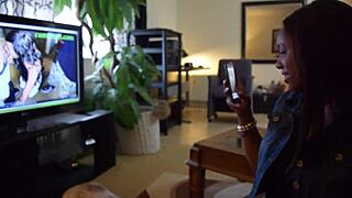 lexy gold takes on double penetration in a wild bang session.