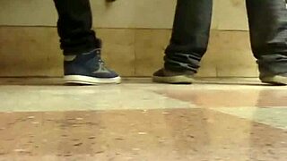 Hot gay sex happening in the toilet right now 🔥