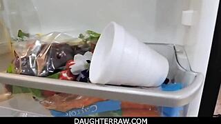 Ember Snow As Asian Stepdaughter Riding Stepdaddy's Cock In Taboo Fantasy