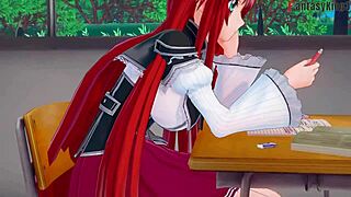 Rias Gremory craves more from Issei in hentai madness