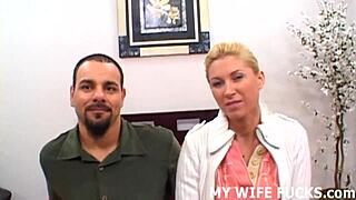 watch your stunning wife in a bdsm session