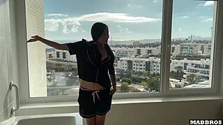 i caught my venezuelan wife getting fucked during our house visit