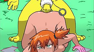 pokemon animation trio getting wild with hard banging