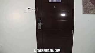 Asian university student bends over for cash to cover loans