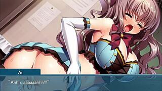 Queen of the Otaku Gets Banged in Intense Group Gangbang with Masturbation and Fingering