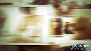 In this Japanese compilation, amateurs soak their stockings while focusing on legs and pussy in scene six.