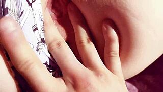 19yo stepdaughter offers wet shaved pussy as gift