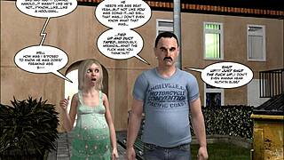 3d comic the fall of innocence 1718, spying on teen 18+ in hardcore bbw pregnant scene