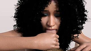 i love giving nick a blowjob on his big black cock