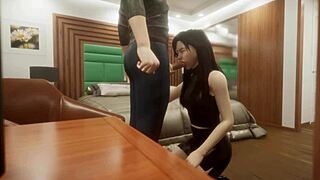 live with mary in hot sex scene from the game 😏