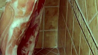 Cute Blonde Feels So Hot Taking a Steamy Sexy Shower