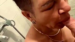 The party with the milf ended in the shower