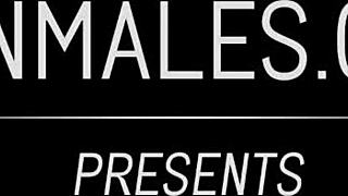 andrew fitch's big cock contrasts with sweet calvin banks' riding