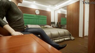 live with mary in hot sex scene from the game 😏