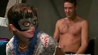 Chubby Dutch MILF Shares Fantasy Fun With Experienced Lovers In Rough European Adventure