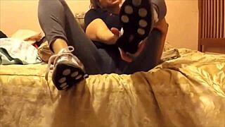 Smell my feet and pantyhose