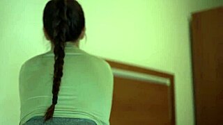 Fitness instructor can't resist my bubble butt and fucks me