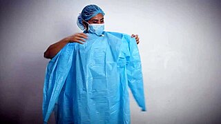 Medical glove fetish ASMR session with Dominafire, so kinky! 😘