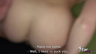 Awesome Teen 18+ Cocksucker In Casting Pov.