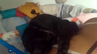 Intimate moments with my curvy stepsister in lingerie