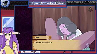 Milfy Avatar Blowjob Featuring a Monster?