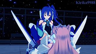 hey, wanna watch tsubasa, kanade, and maria in wild futanari hentai sex?