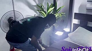 thief got banged hard after breaking in lady's house, oops