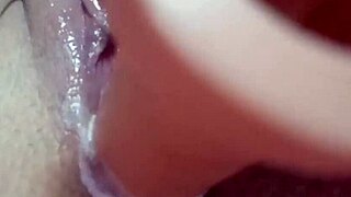 Exotic milf pornstar shows solo masturbation in doll room.