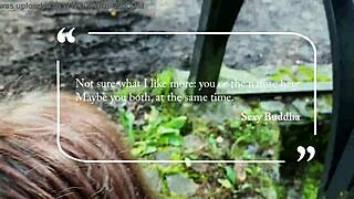 I’m totally lost in Wonderland’s cute blue-eyed deepthroat magic outdoors