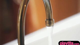 Romantic winter hideout with my new wife in the snow.