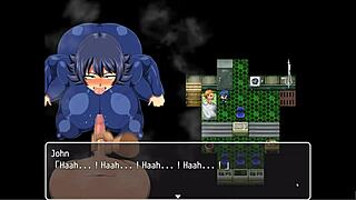 In the shipwrecked spaceship, Todoroki gives jerk off instructions with blowjob and facial