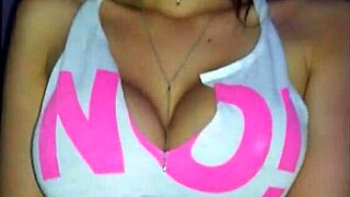 neya kimy jerks off with her big tits