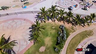 Those cute cariocas guys fucked me so good