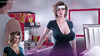 Sledoval jsem, jak moje sexy macatá macecha dostává prdel naplněnou obrovským 25cm čurákem, těsná smetanová kunda a prdel třou se o sebe až k masivnímu výstřiku v apocalust 26 3D hentai pornu