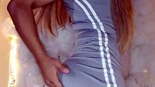 touching myself nicely with a hot transsexual in crossdressing