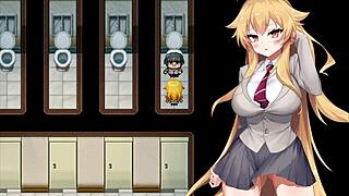 chloaxscramble game scene with scramble action