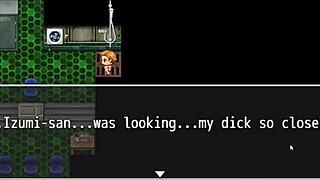 In the shipwrecked spaceship, Todoroki gives jerk off instructions with blowjob and facial