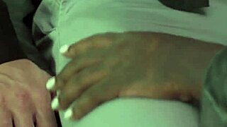 josy black in romantic hardcore scene with sloppy blowjob and creampie