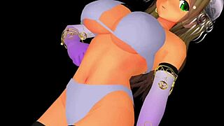 Nathifa in Girl B Hero hentai scenes explode!