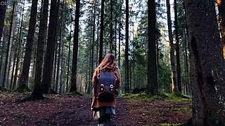 I’m totally lost in Wonderland’s cute blue-eyed deepthroat magic outdoors