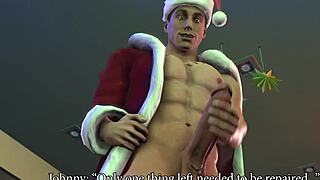 Johnny Cage unleashes intense gay sex action