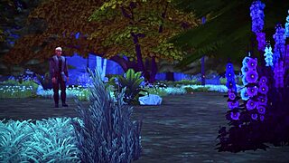 Oh wow, Elsa and Kristoff banging wild in public 3D hentai scene!