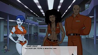 Harley Quinn and Ivy in a special edition of DC Comics: The Animated Series