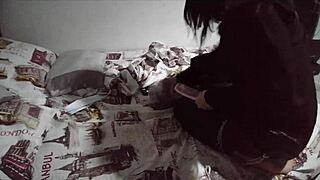 Sharing intimate moments with my wife