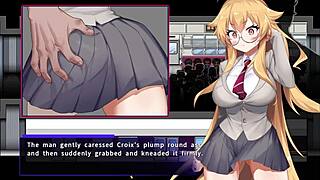 chloaxscramble game scene with scramble action